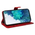 thumbnail image 4 of Designed for Samsung Galaxy S20 FE Case Wallet, Men Women Flip Folio Cover with PU Leather Stand Credit Card Holders Slots Wrist Strap Magnetic Clasp Phone Case for Samsung Galaxy S20 FE, Red, 4 of 11