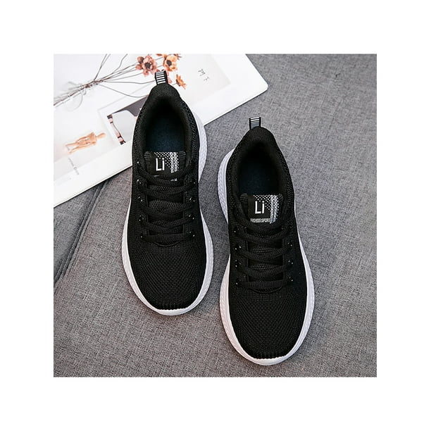 Black shoes womens trainers best sale