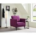 thumbnail image 4 of Picket House Furnishings Reale Chair in Lavish 152 Purple Velvet, 4 of 4