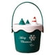 thumbnail image 2 of FLhrweasw Cubo Navideños Con Asa Cubos Regalos Navideña (muñeco Nieve Verde Redondo), 2 of 9