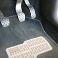thumbnail image 4 of OUNONA Brake Clutch Pedal Pad Beige Car Accelerator Pedal Simple Design 1Pcs, 4 of 8