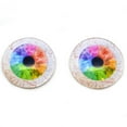 thumbnail image 6 of Rainbow Human Inspired Glass Eyes with Whites, 6 of 9