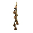 thumbnail image 2 of Christmas Decorations Rope Trumpet Shabby Style Metal Hanging Giant Cow Decoration Christmas Tree, 2 of 6