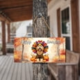 thumbnail image 4 of Happy Thanksgiving Goldendoodle Turkey Costume Pumpkins Autumn Leaves Landscape Wood Sign Doodle Dog Lover Gifts Idea Hanging Wall Home Decor - 130144, 4 of 5
