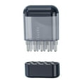 thumbnail image 3 of Peine aplicador de aceite de masaje para el cuero cabelludo con tanque de 15 ml, 5 dientes de bola de rodillo, 8 dientes secundarios - Herramienta para el cuidado del cabello para nutrientes, suero, 3 of 9