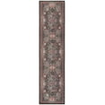 thumbnail image 2 of SAFAVIEH Besarabian Evonne Floral Machine Washable Runner Rug, Black/Sage Rust, 2' x 8', 2 of 9