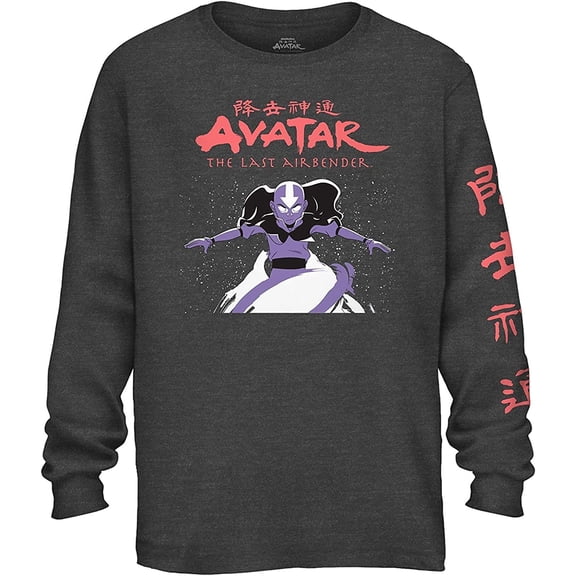 AVATAR The Last Airbender Shirt - Mens The Last Airbender Long Sleeve Tee