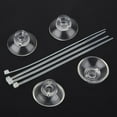 thumbnail image 3 of With Small 2mm Perforations Suction Cups, Plastic Suction Cup, Transparent For Aquarium Fish Tank, 3 of 8