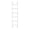 White, variant on ToppiJoy 6 Rungs Heavy Duty Wall-Mounted Tall Step Ladder, Loft Ladder for Basement Attic Window Well (White)