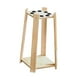 thumbnail image 5 of Soporte de Taco de Billar de Esquina para Suelo con Diseño Compacto Base Estable Capacidad para 8 Tacos Madera Resistente Adecuado para Sala de, 5 of 9