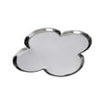 thumbnail image 1 of Bandeja para platos de joyería, placa de almacenamiento de placa de bandeja decorativa, plato de almacenamiento en forma de flor, plato de soporte de plata, 1 of 8