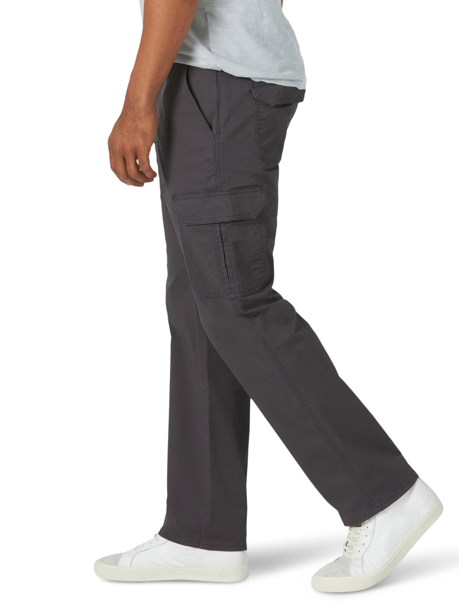 Lee Men's Extreme Comfort Cargo Twill Pant Straight Fit