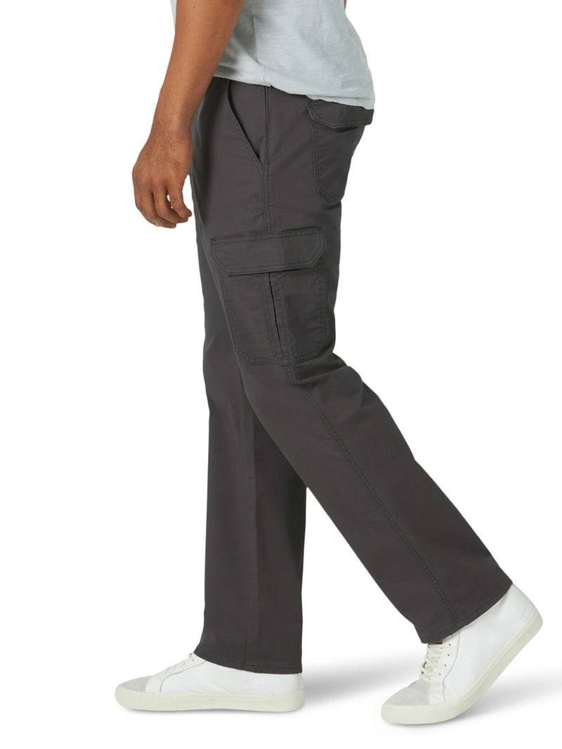 Lee Men's Extreme Comfort Cargo Twill Pant Straight Fit - Walmart.com