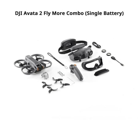 DJI Avata 2 Drone Only New Product Low-Latency Video Transmission 4K/60fps 155° Super-Wide FOV Videos DJI Original Drones