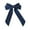 style1, variant on Korean Fashion Denim Blue Ribbon Bow Hair Clips For Girls HairpElegant