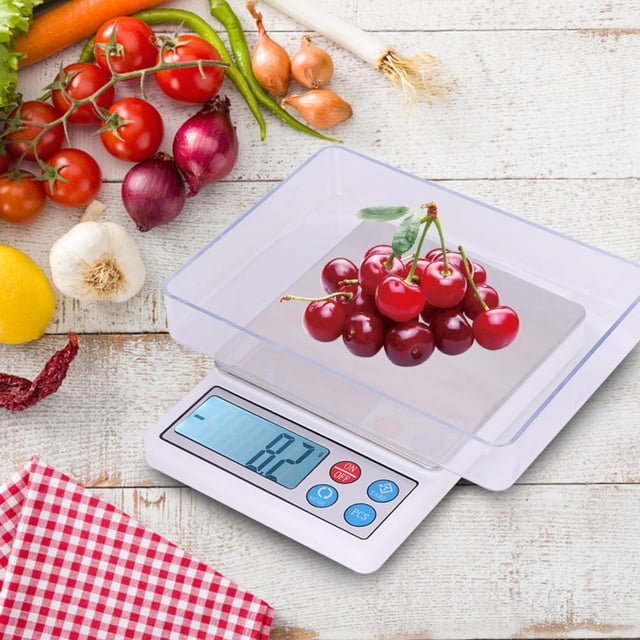Digital Kitchen Scale,High LCD Display Digital Electronic Kitchen Scale For Food Fruit Baking Weighing
