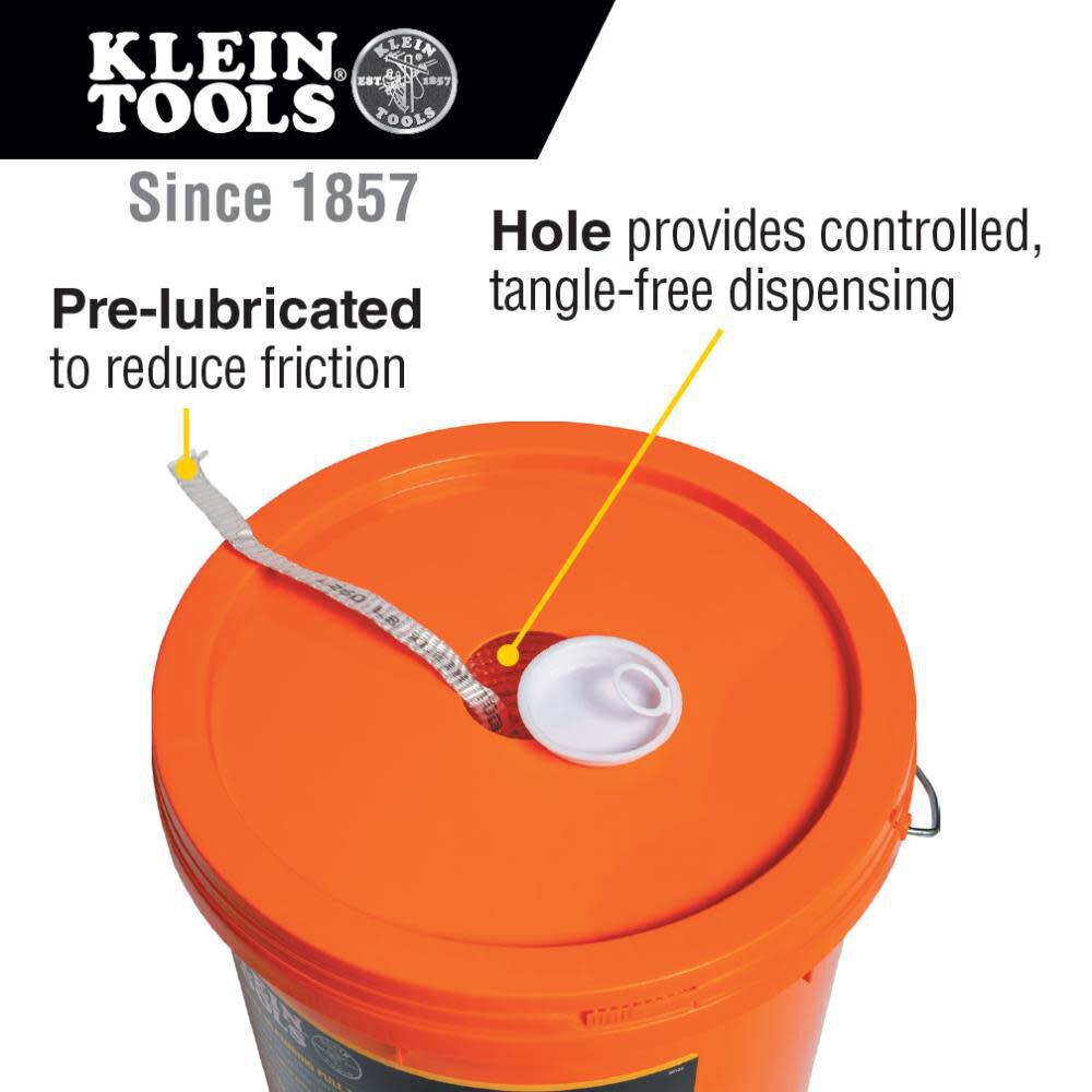 Klein Tools Pull Tape 1800 Lb X 1300'