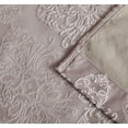 thumbnail image 3 of Roberta Total Blackout Grommet Curtains Blocks 100% Sunlight 4 Layers High Density & Noise Reduction Fabric Energy Efficient (Panel Pair 38" W x 84" L, Linen), 3 of 5