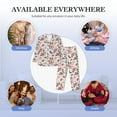 thumbnail image 7 of KLL Rose Flowers Sleepwear Mens Flannel Pajamas,Long Cotton Pj Set, 7 of 7