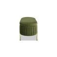 thumbnail image 4 of Jennifer Taylor Home Chloe Banc de Rangement Moderne et Charmant Vert Olive, 4 of 13