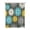 White-1, variant on 72x72 Inch Fabric Shower Curtain Waterproof Polyester, Daisy Floral Print
