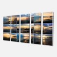 thumbnail image 2 of Sea Sunset Collage - Impression sur toile paysage, 2 of 3
