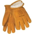 thumbnail image 2 of Guantes protectores Tillman 1450 de piel de vaca partida con forro de vellón, talla mediana, 2 of 2