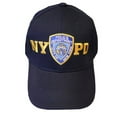 thumbnail image 5 of NYPD Baseball Hat New York Police Department Navy & Gold One Size, 5 of 5