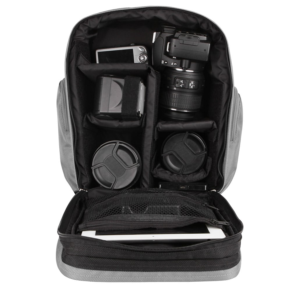 Sparta Backpack Bag for DSLR Compact Cameras & Tablets Compatible with Nikon, Samsung, Sony, Canon devices up to 6 x 4 inches
