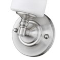 thumbnail image 4 of Z-Lite 2102-1S Cannondale 1 Light Wall Sconce - Nickel, 4 of 7