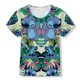 thumbnail image 1 of Camiseta Bebé Niña LiloStitch Estampado de dibujos animados Moda Verano Casual Niños Manga corta Diseño estético Top Niños Tshirt150 Gao Jinjia LED, 1 of 2