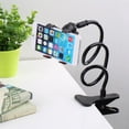 thumbnail image 3 of Gooseneck Phone Holder, Adjustable Lazy Clamp Clip Flexible Phone Stand for Home Office Desk Bed, 3 of 6