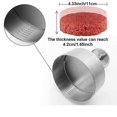 thumbnail image 3 of Prensa para hamburguesas, moldes para hamburguesas de diferentes tamaños, máquina para hacer hamburguesas 3 en 1, funciona mejor para hamburguesas rellenas, hamburguesas pequeñas, hamburguesas de carn, 3 of 5
