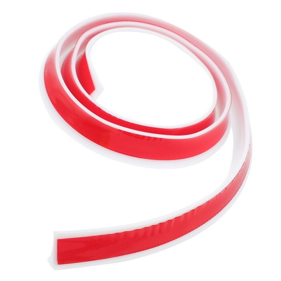 Raindrops  Waterproof Strip Door Sealing Tape Barrier Shower Dam White