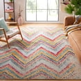 thumbnail image 2 of SAFAVIEH Monaco Jalen Chevron Area Rug, Multi, 8' x 11', 2 of 5