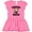 Raspberry with Polka Dots, variant on Inktastic Cute French Bulldog  Frenchie Squad Gift Baby Girl Dress