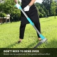 thumbnail image 5 of Stand MOSTA Up Weeder 40 Inch, Garden Weed Puller & Weeding Root Puller with Stainless Steel 3-Claw Head & High, 5 of 8