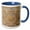 Blue/White, variant on 3drose, Tomb of Vasco Da Gama in Jeronimos Monastery, Lisbon, Portugal, 11oz Mug