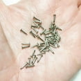thumbnail image 4 of 200pcs Miniature Round Head Nails 6mm, Silver, 4 of 6