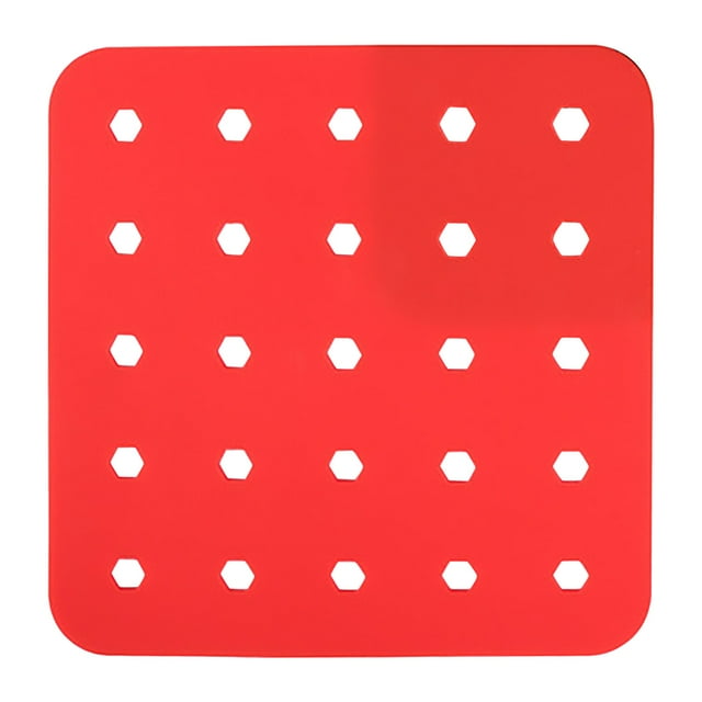 Agiferg 1PC Reusable Air Fryer Lining Square Non-stick Pan Silicone Mat Air Fryer Mat