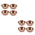 thumbnail image 2 of Yuarrent 4 piezas de platos de salsa de acero inoxidable, platos de vinagre para condimentos, utensilios de cocina, cuencos para mojar, Type4 NO4, 2 of 6