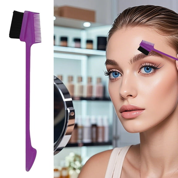 Hair Edge Styling Brush Control Comb for Women Smooth Grooming Back Brushing Detangling Stylist Tool Volumizing