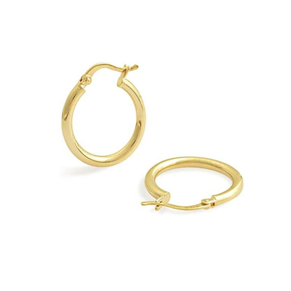 Jewelry Atelier Gold Filled Hoop Earrings Collection - 14K Solid Yellow Gold Filled Stylish Earrings for Women with Different Occasions & Styles