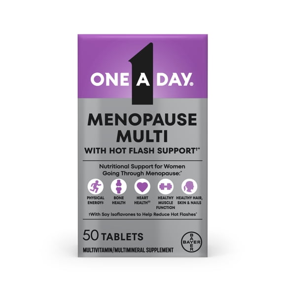 One A Day Women's Menopause Support Multivitamin Tablets, 50 Count
