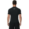 thumbnail image 3 of Weilanxin Men's UPF50+ Quick-Dry Rash Guard Shirt Surfing, Running, Water Sports, Reflective Safety Design, 3 of 10