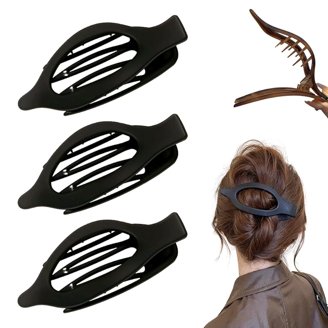 Black 8 Ball Hair Claw Clip Personalized Acetate Hair Claw  display picture 1
