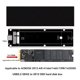 thumbnail image 2 of Para 2012 Air A1425 A1398 A1465 A1466 Caja SSD USB3.2 GEN2 6Gbps M.2 SSD Caja Caja SSD 2 Cables, 2 of 8