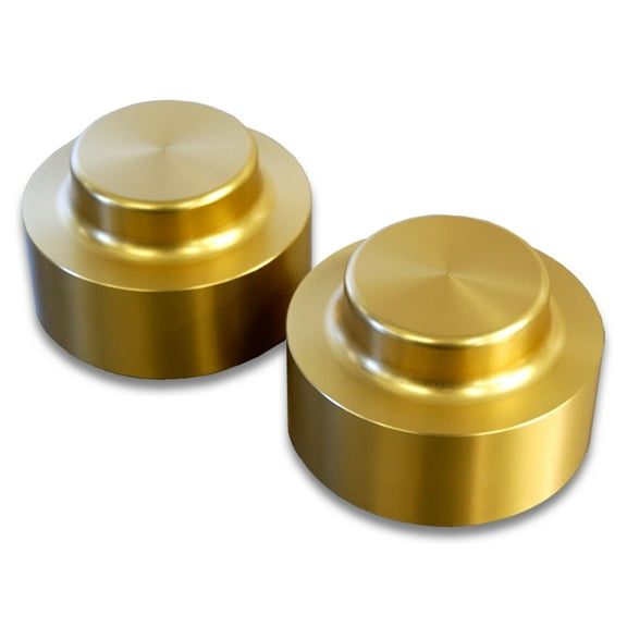 McBay Performance 1.5" Rear Coil Spring Spacer Lift Set for Cars, Trucks & SUVs, 2-Pack, Gold Anodized