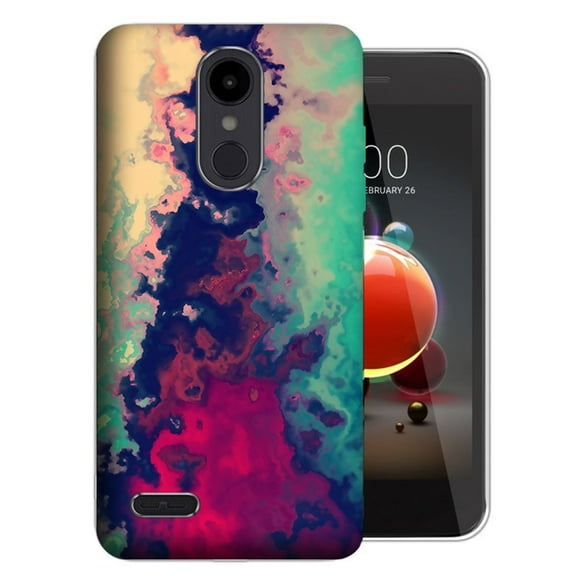 MUNDAZE LG Aristo 3 / 2 / Tribute Dynasty / Zone 4 Watercolor Paint Design TPU Gel Phone Case Cover