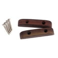thumbnail image 3 of lionlar 2x Repose-Tétons en Bois de Rose pour Guitare Basse Pièces Pratiques de Rechange, 3 of 9
